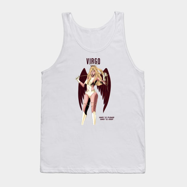 Virgo Tank Top by sffuma